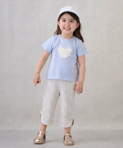 petit main / プティマイン その他パンツ | 【スマイルシリーズ】サイドリボン7分丈パンツ