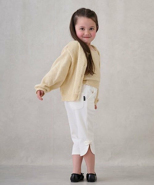 petit main / プティマイン その他パンツ | 【スマイルシリーズ】サイドリボン7分丈パンツ | 詳細5