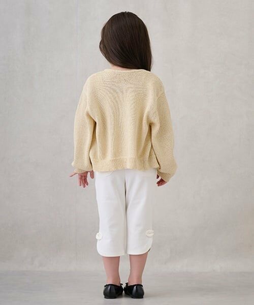 petit main / プティマイン その他パンツ | 【スマイルシリーズ】サイドリボン7分丈パンツ | 詳細6