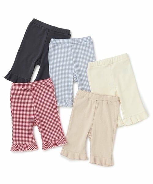 petit main / プティマイン その他パンツ | 【タフニー】7分丈フリルパンツ | 詳細10