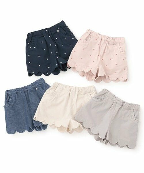 petit main / プティマイン ショート・ハーフ・半端丈パンツ | 【リンク】スカラップショートパンツ(キッズ) | 詳細15