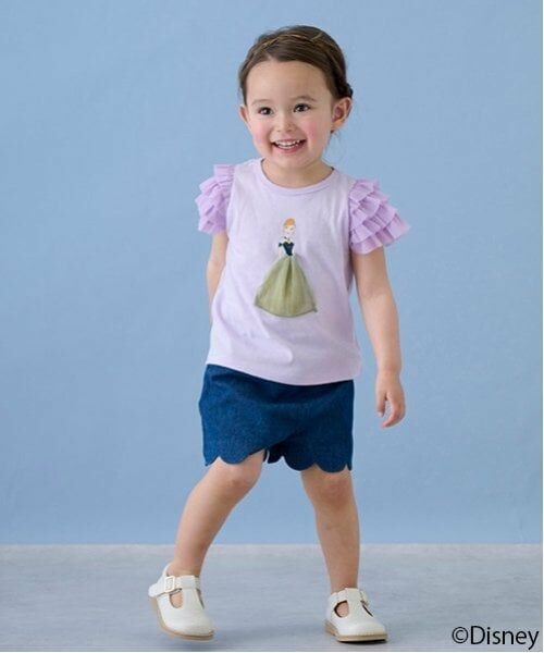 petit main / プティマイン ショート・ハーフ・半端丈パンツ | 【リンク】スカラップショートパンツ(キッズ) | 詳細4