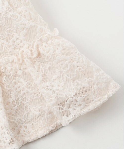 petit main / プティマイン ミニ・ひざ丈スカート | 【リンク】レーススカート(キッズ) | 詳細9