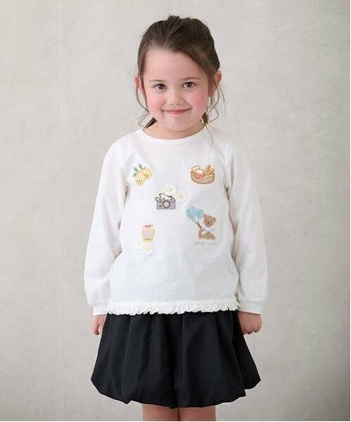 petit main / プティマイン ミニ・ひざ丈スカート | 【リンク】バルーンスカパン(キッズ) | 詳細5