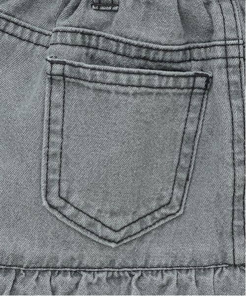 petit main / プティマイン ミニ・ひざ丈スカート | 【リンク】パールデニムスカパン(キッズ) | 詳細7