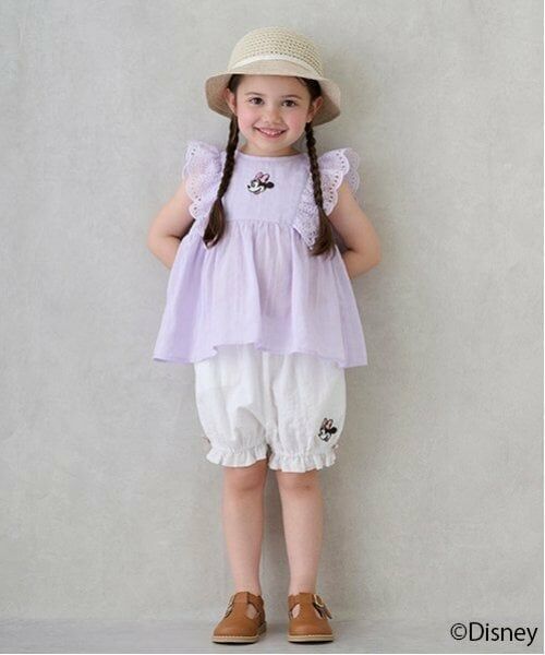 petit main / プティマイン ショート・ハーフ・半端丈パンツ | 【Disney】ミニー/バルーンパンツ | 詳細7