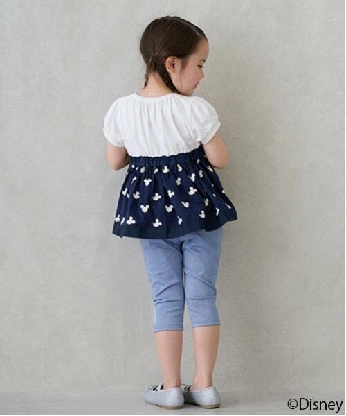 petit main / プティマイン その他パンツ | 【Disney】サイドリボン7分丈レギパン | 詳細5