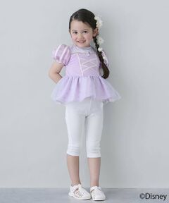 petit main / プティマイン その他パンツ | 【Disney】バックフリル7分丈レギンス