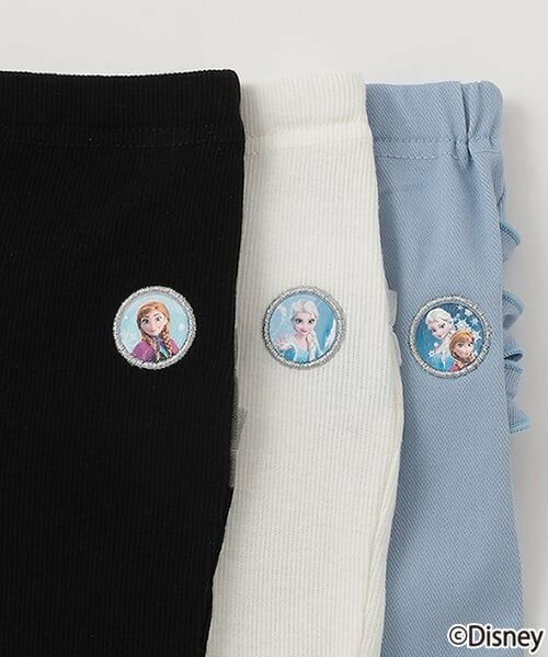 petit main / プティマイン その他パンツ | 【Disney】バックフリル7分丈レギンス | 詳細18