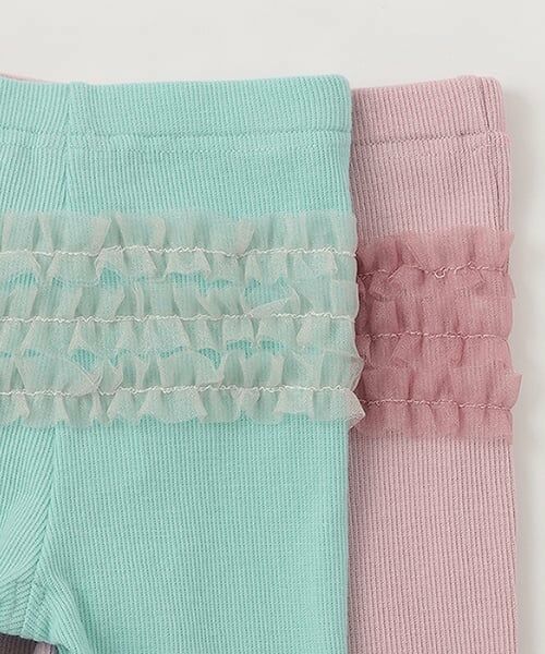 petit main / プティマイン その他パンツ | 【Disney】バックフリル7分丈レギンス | 詳細19