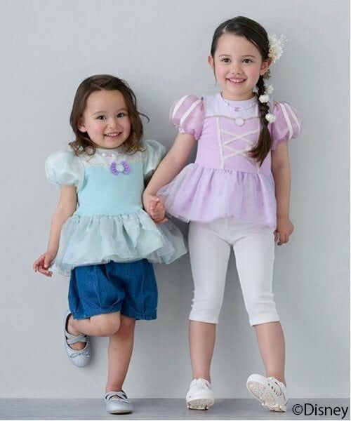 petit main / プティマイン その他パンツ | 【Disney】バックフリル7分丈レギンス | 詳細5