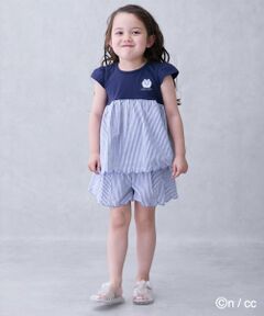 petit main / プティマイン ショート・ハーフ・半端丈パンツ | 【ちいかわ】刺しゅうキュロット