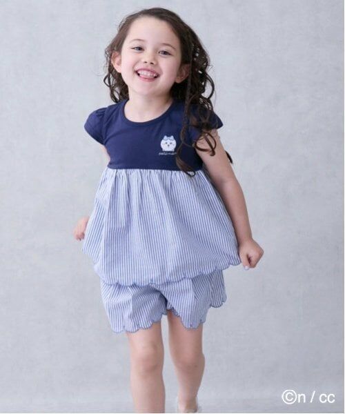 petit main / プティマイン ショート・ハーフ・半端丈パンツ | 【ちいかわ】刺しゅうキュロット | 詳細3