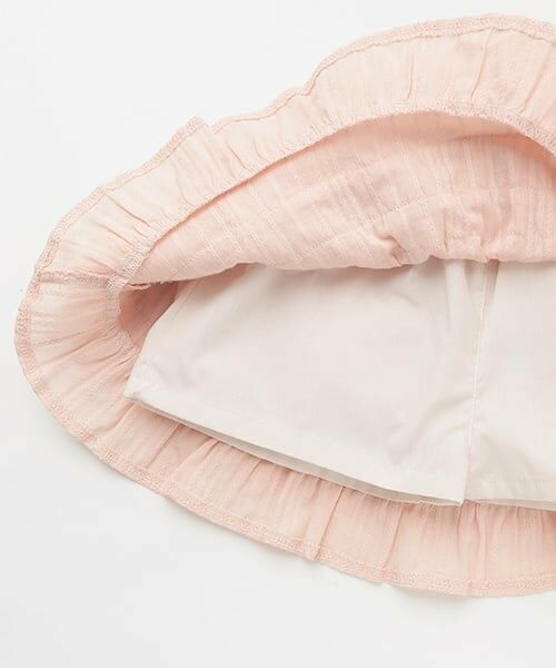 petit main / プティマイン ミニ・ひざ丈スカート | 【リンク】レースフリルスカート(キッズ) | 詳細9