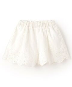 petit main / プティマイン ショート・ハーフ・半端丈パンツ | 【リンク】レースキュロット(キッズ)