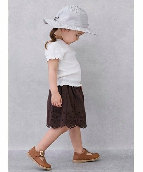 petit main / プティマイン ショート・ハーフ・半端丈パンツ | 【リンク】レースキュロット(キッズ) | 詳細1