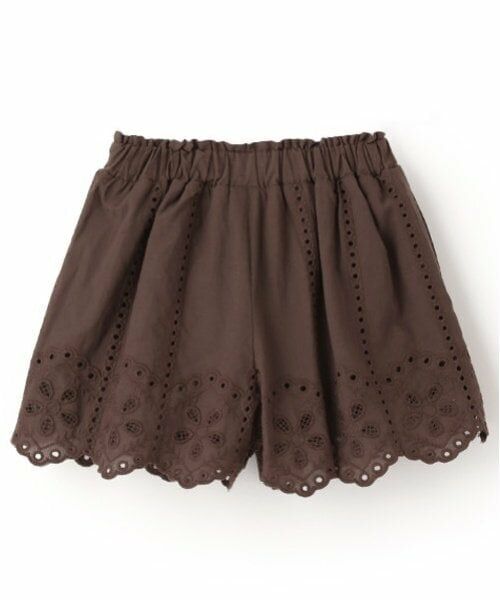 petit main / プティマイン ショート・ハーフ・半端丈パンツ | 【リンク】レースキュロット(キッズ) | 詳細4