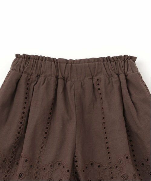 petit main / プティマイン ショート・ハーフ・半端丈パンツ | 【リンク】レースキュロット(キッズ) | 詳細5