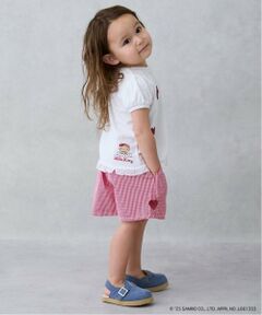 petit main / プティマイン ショート・ハーフ・半端丈パンツ | ハートくり抜きショートパンツ