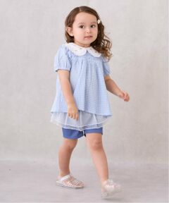 petit main / プティマイン ショート・ハーフ・半端丈パンツ | 一分丈フリルショートパンツ