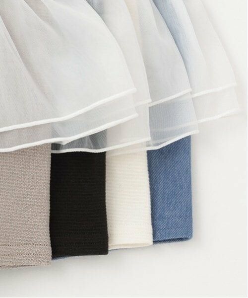 petit main / プティマイン ショート・ハーフ・半端丈パンツ | 一分丈フリルショートパンツ | 詳細9