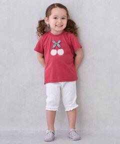 petit main / プティマイン その他パンツ | 【接触冷感】7分フリルレギンス