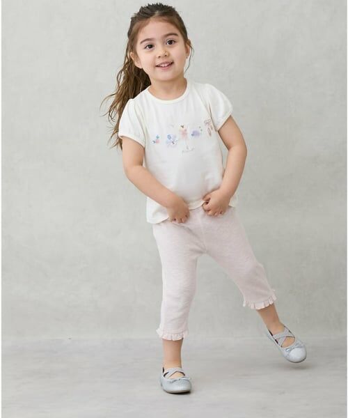 petit main / プティマイン その他パンツ | 【接触冷感】7分フリルレギンス | 詳細4