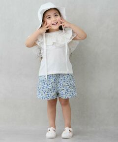 petit main / プティマイン ショート・ハーフ・半端丈パンツ | 【防汚/リンク】【WEB限定特別価格】ベーシックショーパン(キッズ)