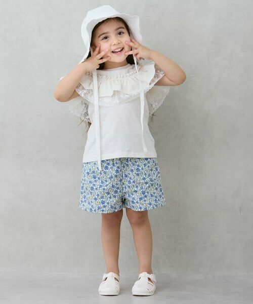 petit main / プティマイン ショート・ハーフ・半端丈パンツ | 【防汚/リンク】【WEB限定特別価格】ベーシックショーパン(キッズ)（黄）