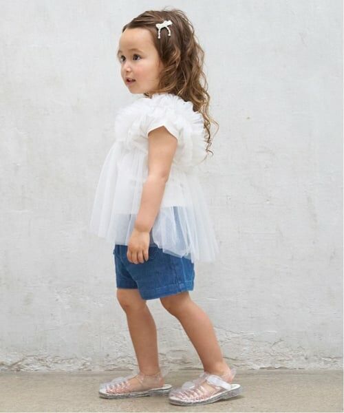 petit main / プティマイン ショート・ハーフ・半端丈パンツ | 【防汚/リンク】【WEB限定特別価格】ベーシックショーパン(キッズ) | 詳細2