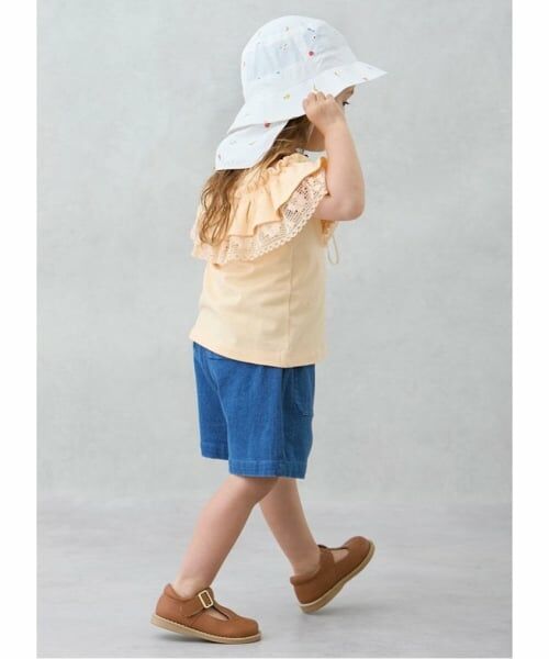 petit main / プティマイン ショート・ハーフ・半端丈パンツ | 【防汚/リンク】【WEB限定特別価格】ベーシックショーパン(キッズ) | 詳細5