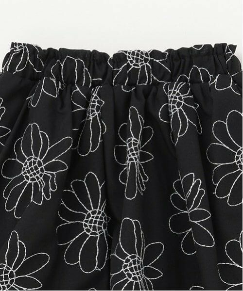 petit main / プティマイン ミニ・ひざ丈スカート | 【リンク】花刺しゅうスカート(キッズ) | 詳細5