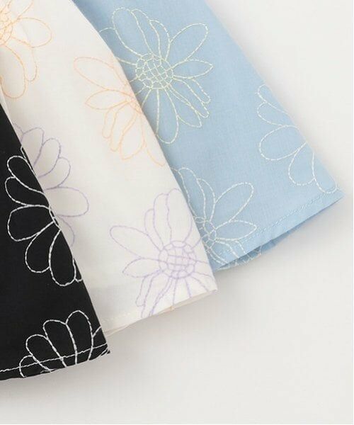 petit main / プティマイン ミニ・ひざ丈スカート | 【リンク】花刺しゅうスカート(キッズ) | 詳細9