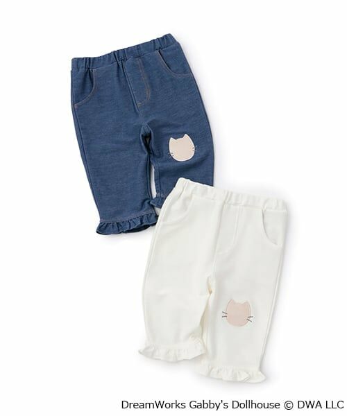 petit main / プティマイン その他パンツ | 【ギャビー】なりきりカットパンツ | 詳細8