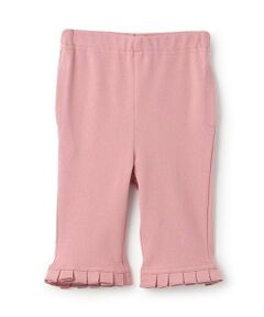 petit main / プティマイン その他パンツ | 【接触冷感】7分丈タックフリルパンツ