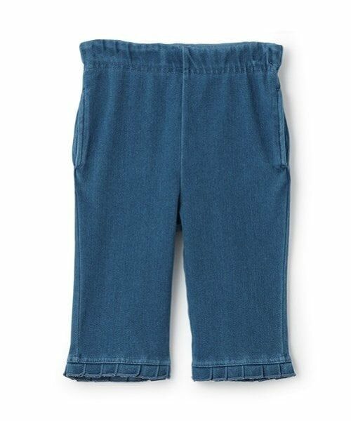 petit main / プティマイン その他パンツ | 【接触冷感】7分丈タックフリルパンツ | 詳細5