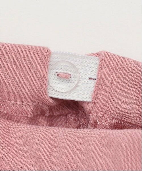 petit main / プティマイン その他パンツ | 【接触冷感】7分丈タックフリルパンツ | 詳細9