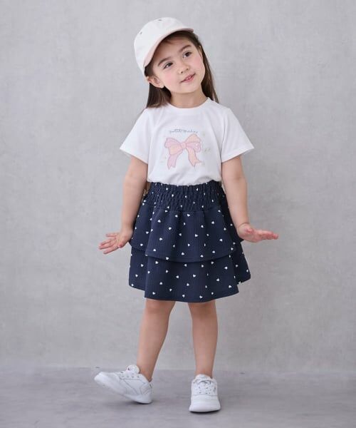 petit main / プティマイン ミニ・ひざ丈スカート | 【GOODPRICE】柄フリルスカート | 詳細2