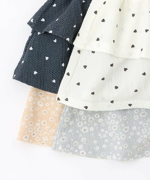 petit main / プティマイン ミニ・ひざ丈スカート | 【GOODPRICE】柄フリルスカート | 詳細8