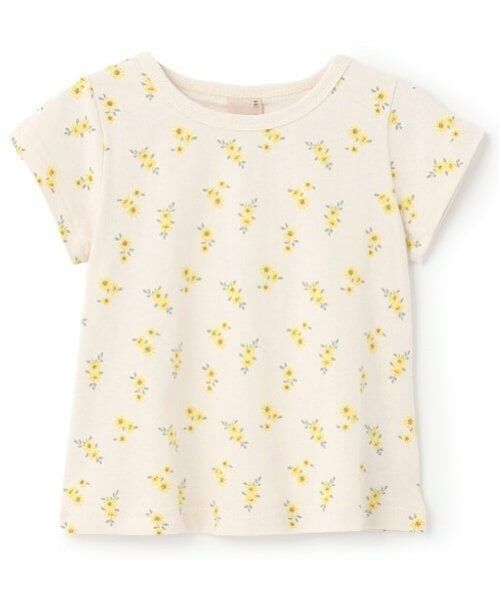 petit main / プティマイン Tシャツ | 【プティプラ】GIRLS半袖T（薄ベージュ）