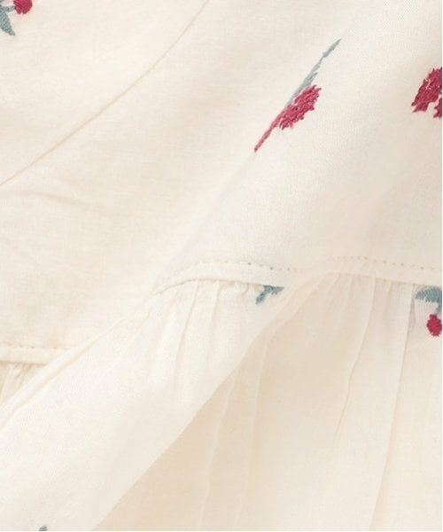 petit main / プティマイン シャツ・ブラウス | チェリー刺しゅうパフブラウス | 詳細13