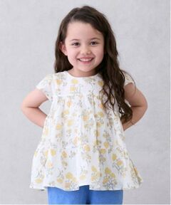 petit main / プティマイン Tシャツ | 【スマイル/リンク】楊柳チュニック(キッズサイズ)