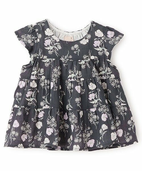 petit main / プティマイン Tシャツ | 【スマイル/リンク】楊柳チュニック(キッズサイズ) | 詳細10