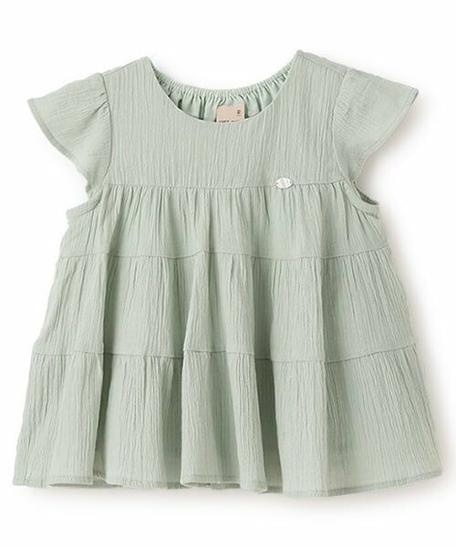 petit main / プティマイン Tシャツ | 【スマイル/リンク】楊柳チュニック(キッズサイズ) | 詳細11