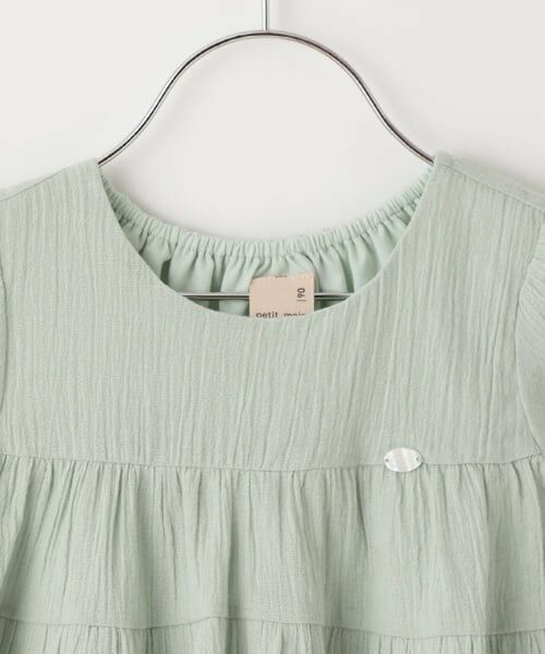 petit main / プティマイン Tシャツ | 【スマイル/リンク】楊柳チュニック(キッズサイズ) | 詳細13