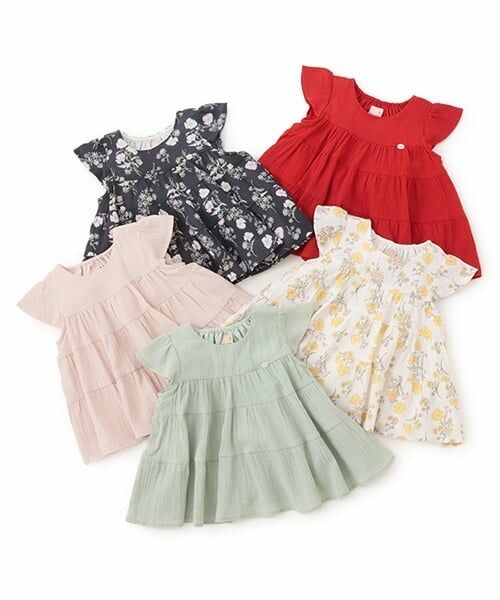 petit main / プティマイン Tシャツ | 【スマイル/リンク】楊柳チュニック(キッズサイズ) | 詳細20