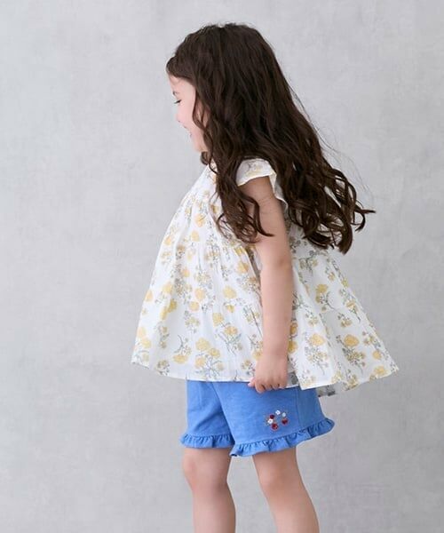 petit main / プティマイン Tシャツ | 【スマイル/リンク】楊柳チュニック(キッズサイズ) | 詳細9