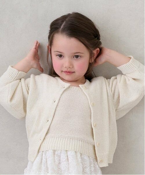 petit main / プティマイン その他トップス | 【リンク】ニットアンサンブル(キッズ) | 詳細1