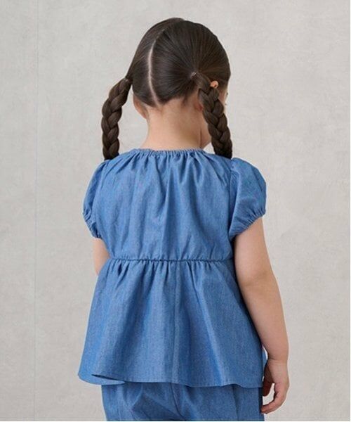 petit main / プティマイン Tシャツ | 【リンク】いちご刺しゅうパフチュニック(キッズ) | 詳細2