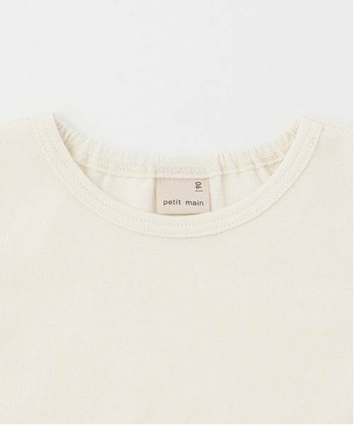 petit main / プティマイン Tシャツ | シアーレイヤード長袖T | 詳細4